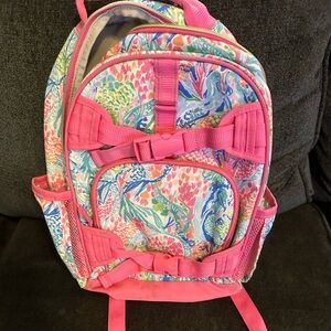 Lilly Pulitzer Pottery Barn Backpack